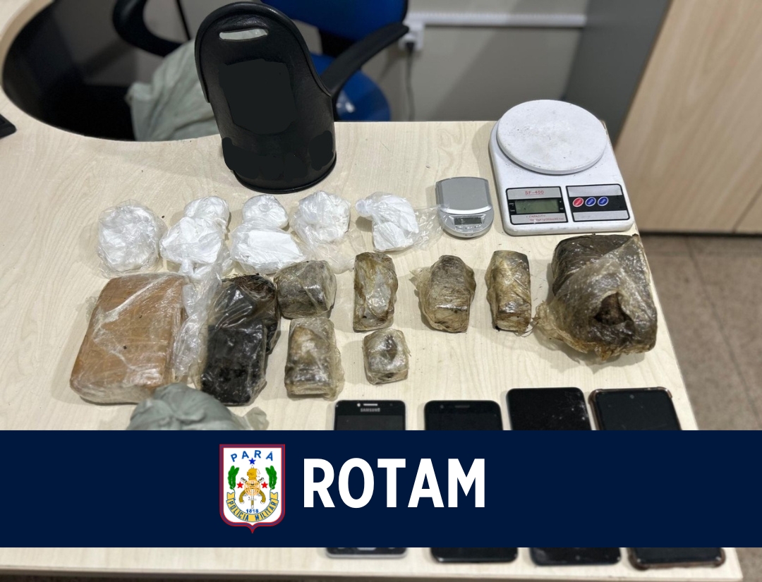 ROTAM prende indivíduo suspeito de tráfico de drogas no bairro do Benguí