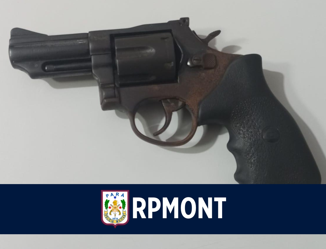 RPmont prende homem suspeito de porte ilegal de arma de fogo no bairro do Reduto