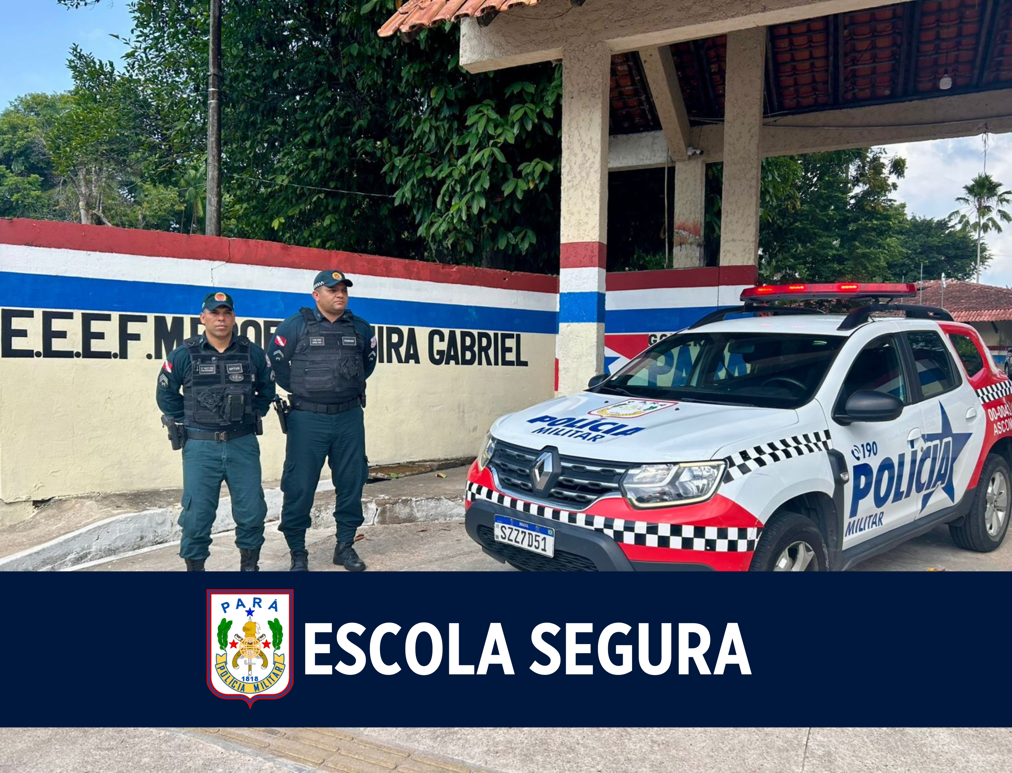 Escola Segura: balanço mostra expansão do policiamento escolar e fortalecimento da cultura de paz no Pará