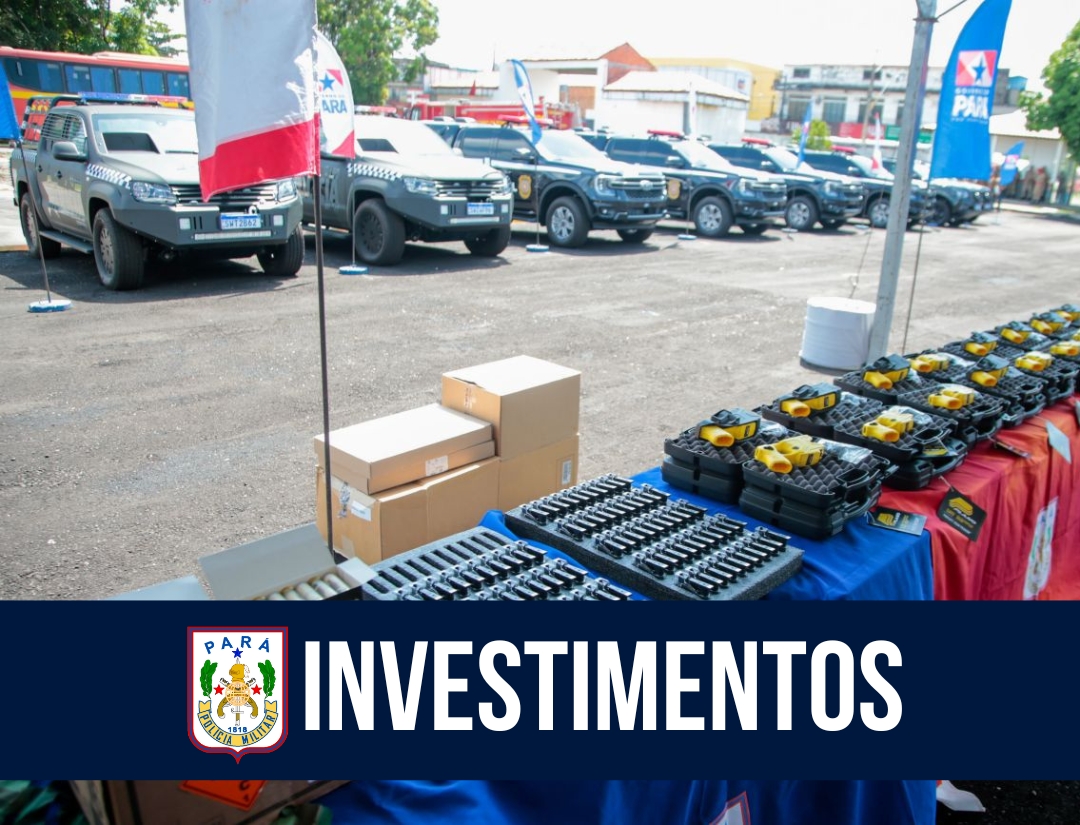 Governo entrega duas viaturas blindadas e novos equipamentos à PM