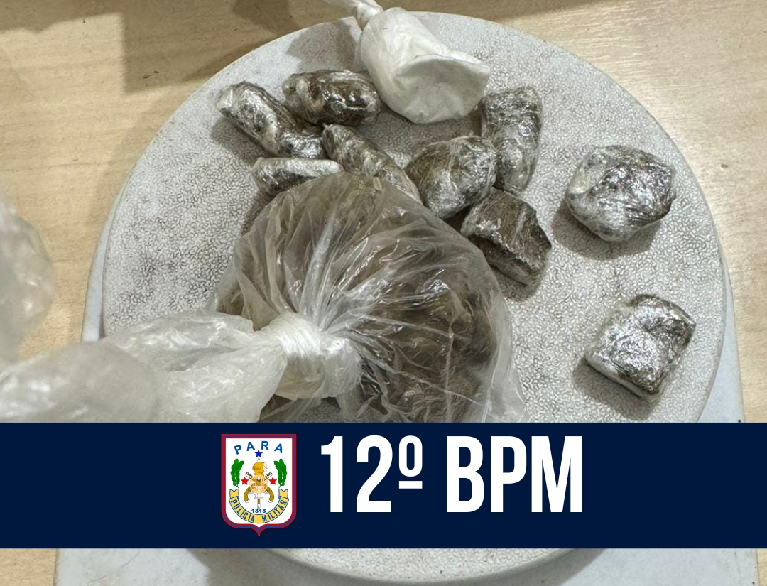 12° BPM combate o tráfico de drogas em Santa Izabel