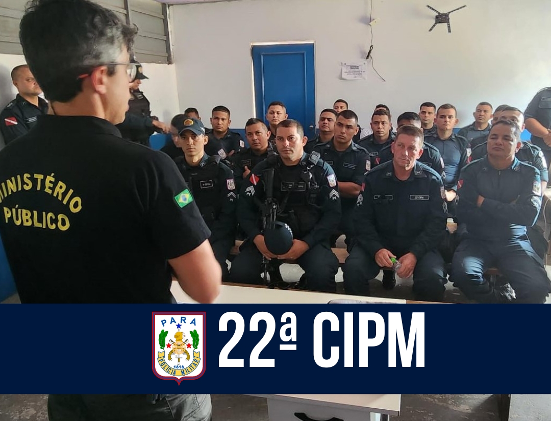 22ª CIPM: militares participam de palestra sobre as Eleições 2024