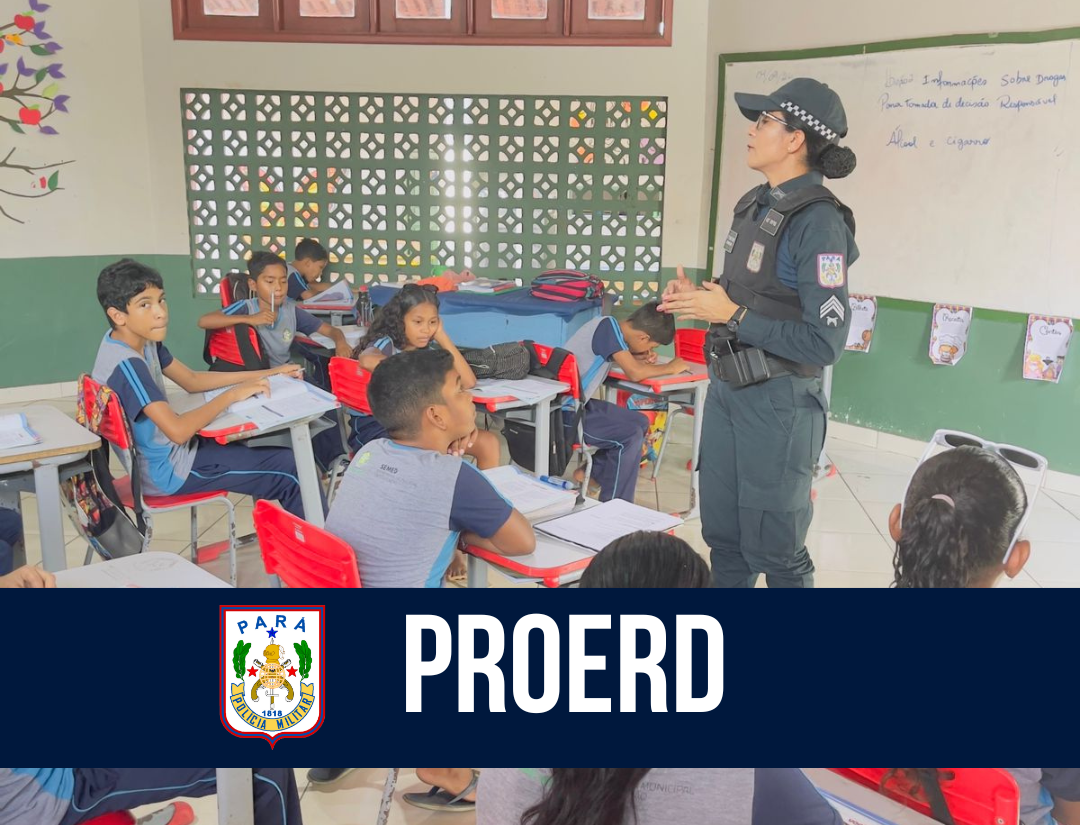 PM promove ações do Proerd em escolas de Tomé-Açu