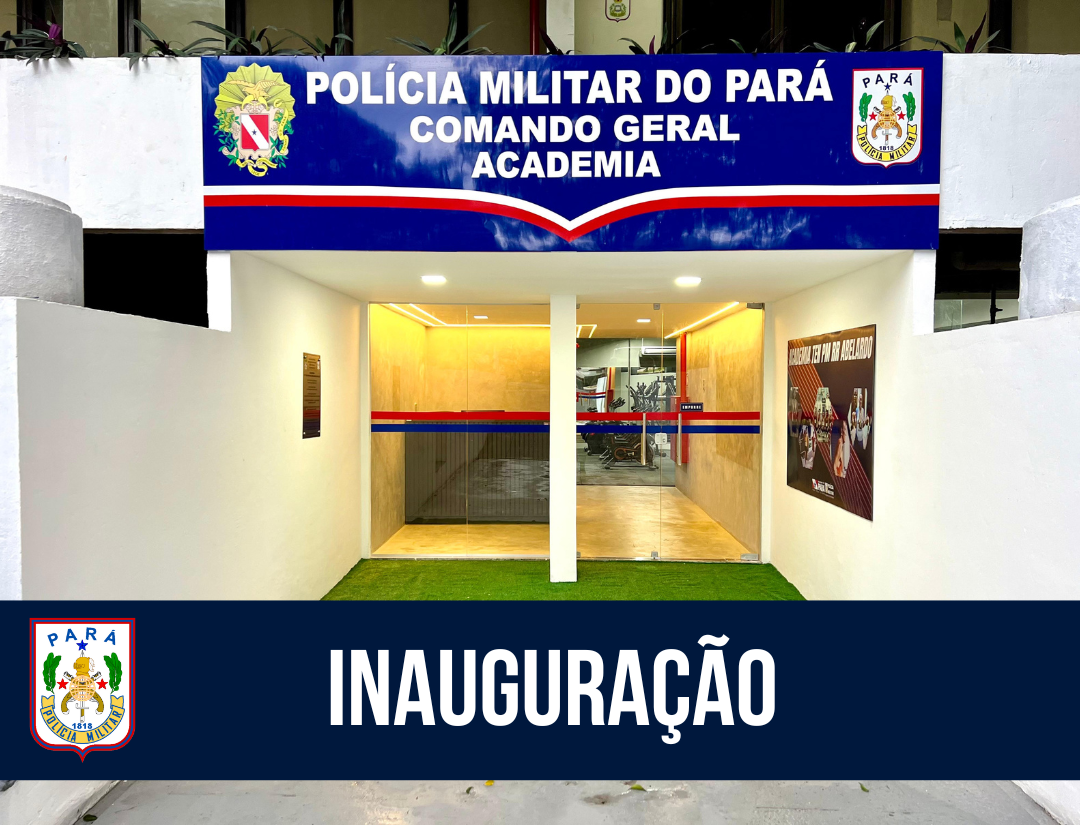 PM inaugura academia de musculação no QCG