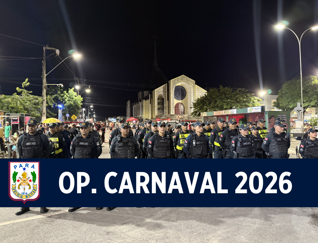 PM garante carnaval tranquilo em Barcarena