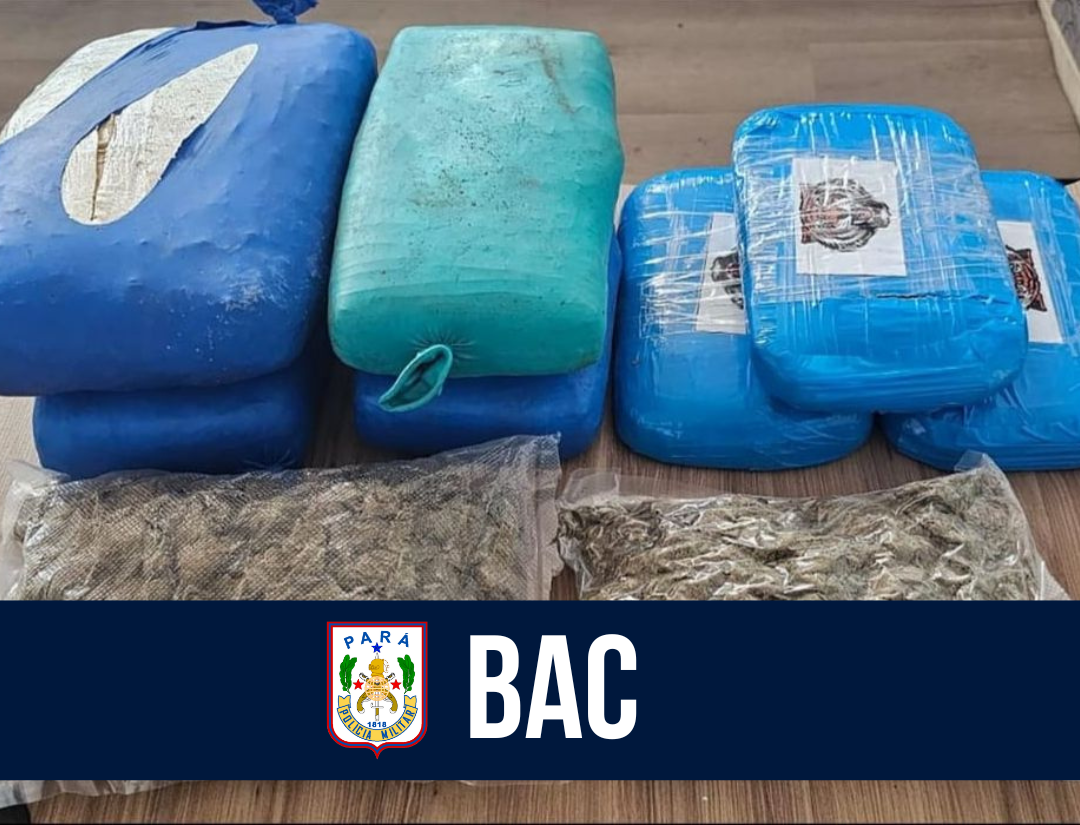 BAC: Em Breves, PM apreende mais de 8kg de drogas em embarcação