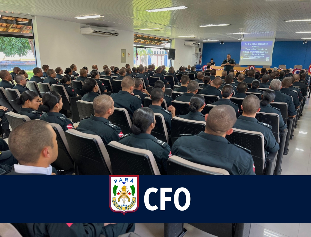 CFO participa de palestra com o Comandante-Geral da PM