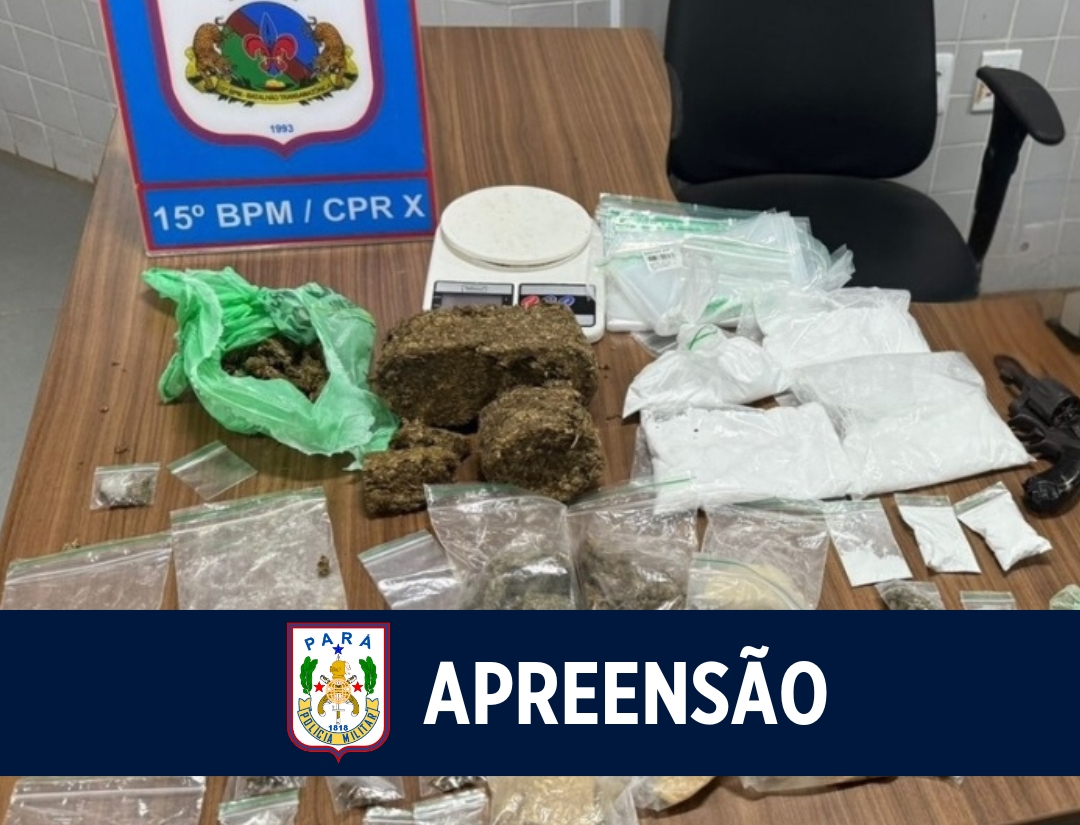Operação integrada desarticula ponto de tráfico de drogas em Itaituba