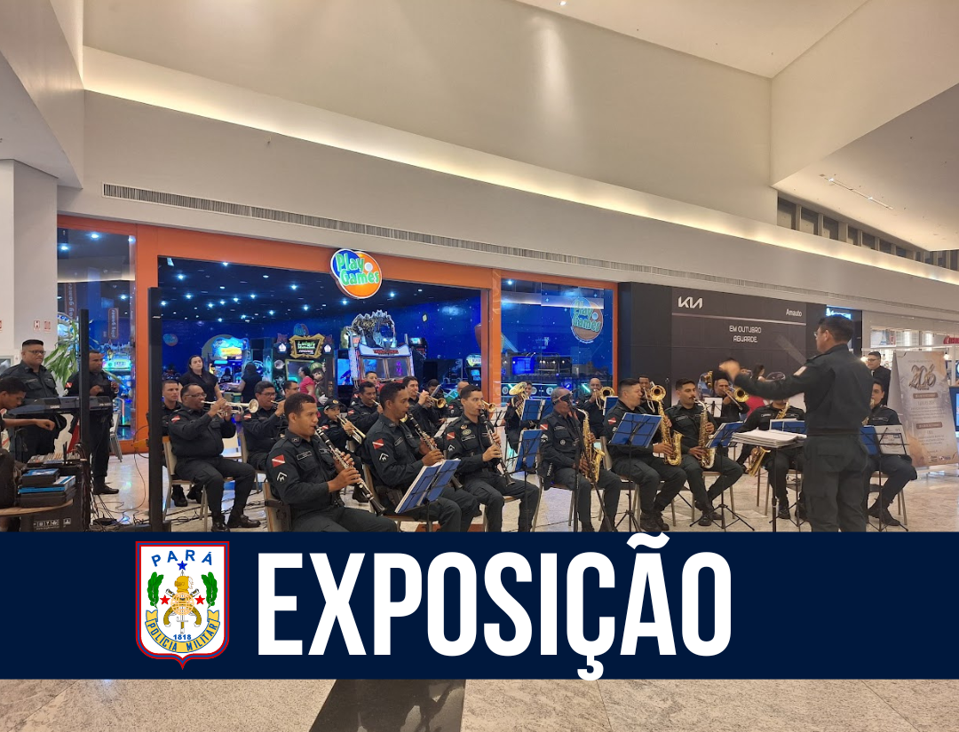 PMPA realiza exposição em shopping comercial de Belém