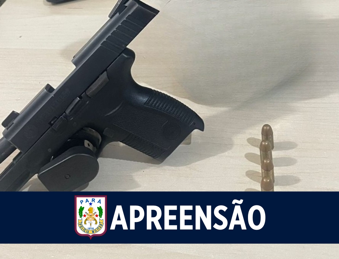 Rotam apreende arma de fogo em Belém
