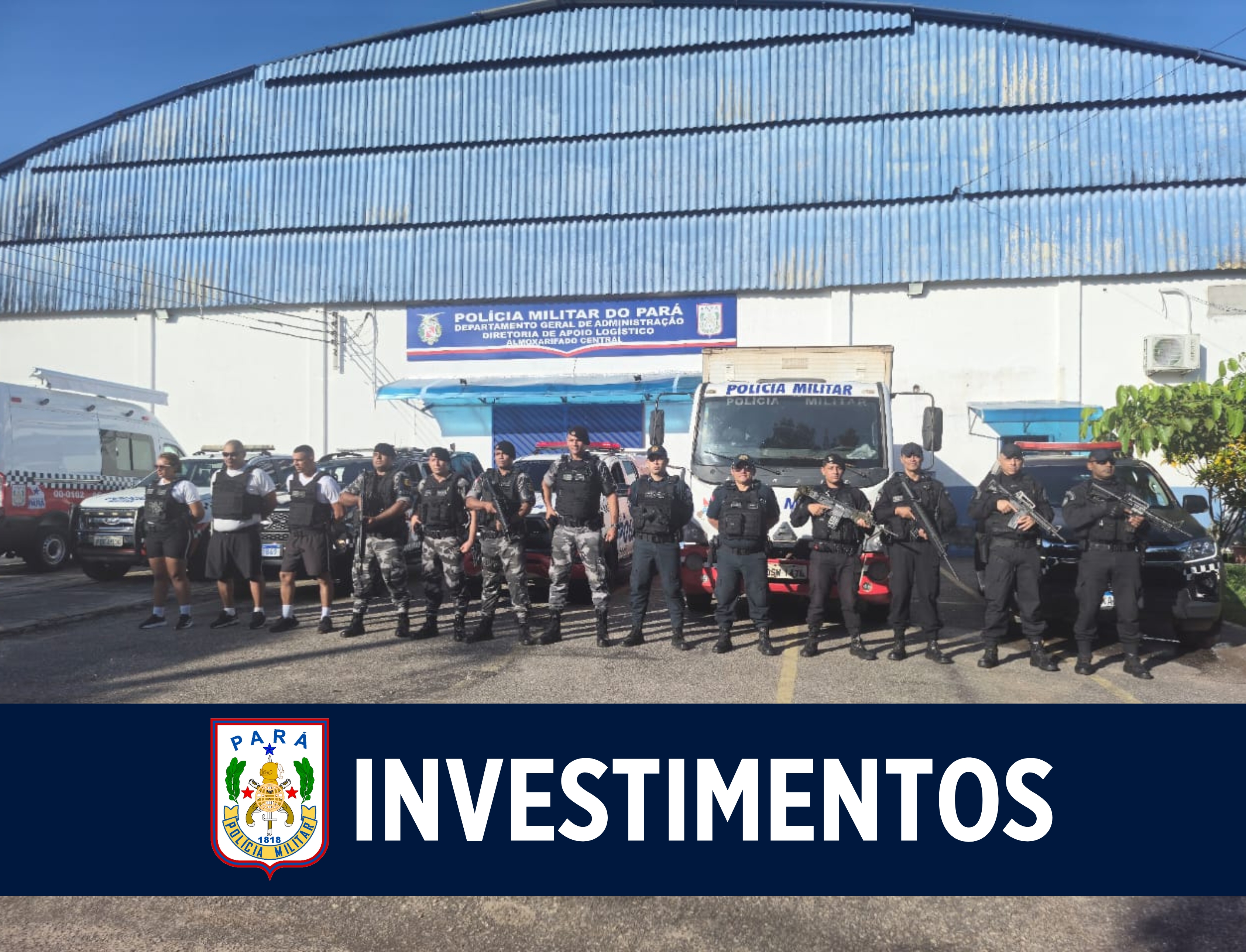 Polícia Militar distribui novo armamento e reforça estrutura de segurança no Pará