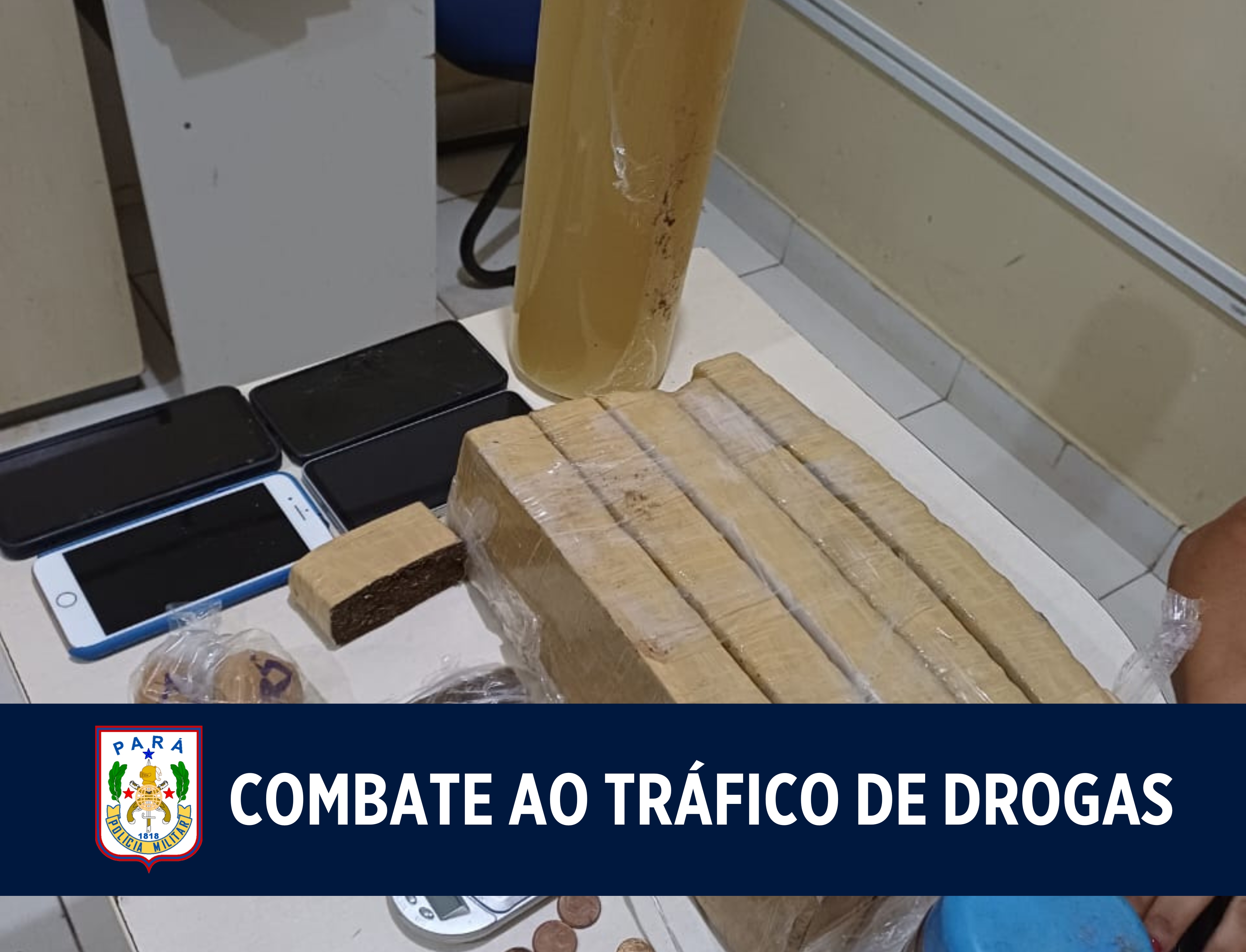 PM prende traficantes de drogas em Abaetetuba