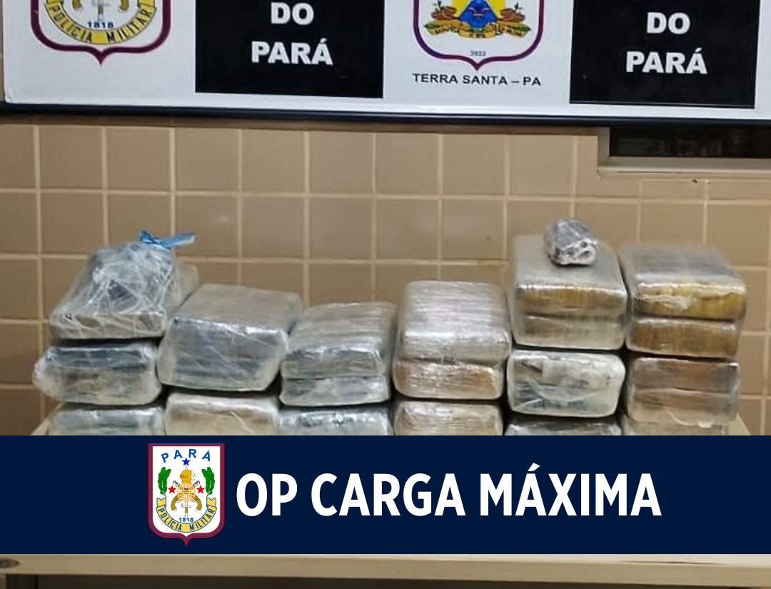 Operação Carga Máxima: PMPA apreende drogas e cumpre mandado de prisão em Terra Santa