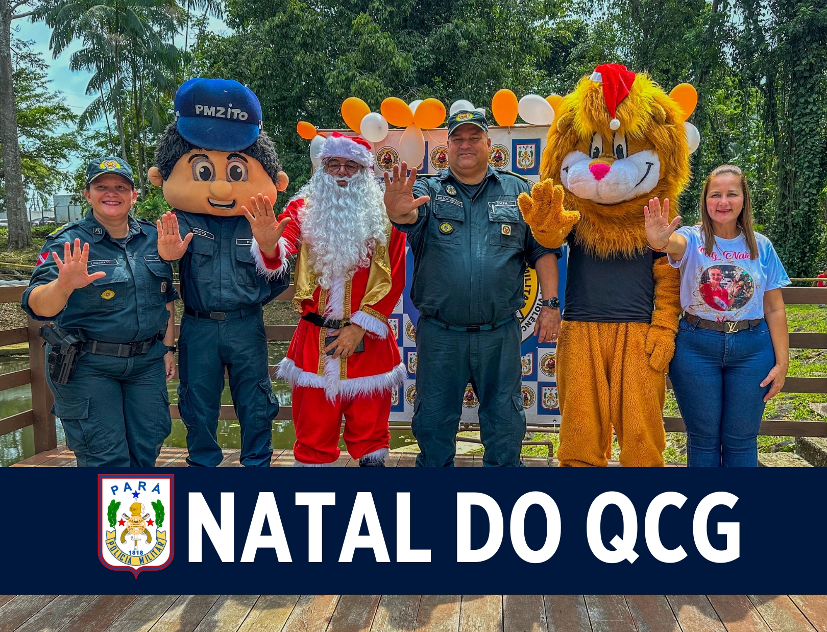 5ª Edição do Natal do QCG promove diversão e alegria aos filhos de policiais militares