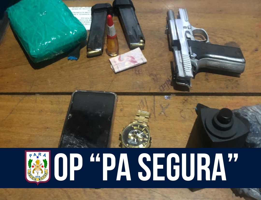  Operação “PA Segura” apreende entorpecentes e arma de fogo na Rodovia PA 483