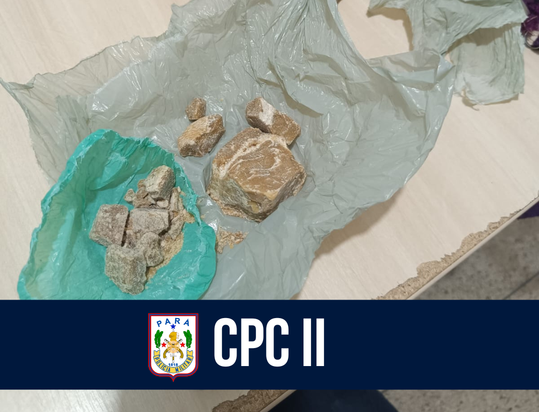 CPC II: drogas apreendidas no Maguari e prisão por tráfico no Tenoné